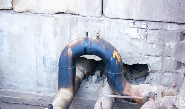 Water damage restoration process in VA